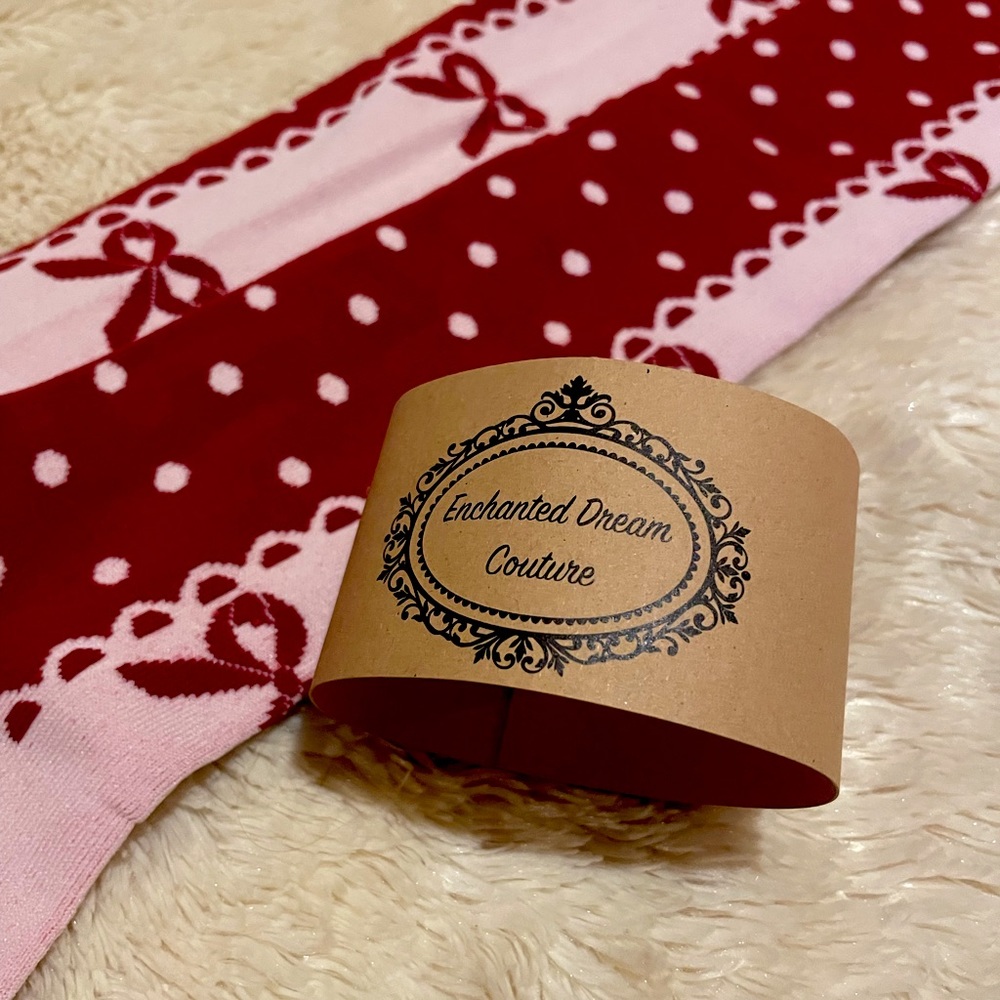 Enchanted Dream Couture Lolita Red Ribbon OTK